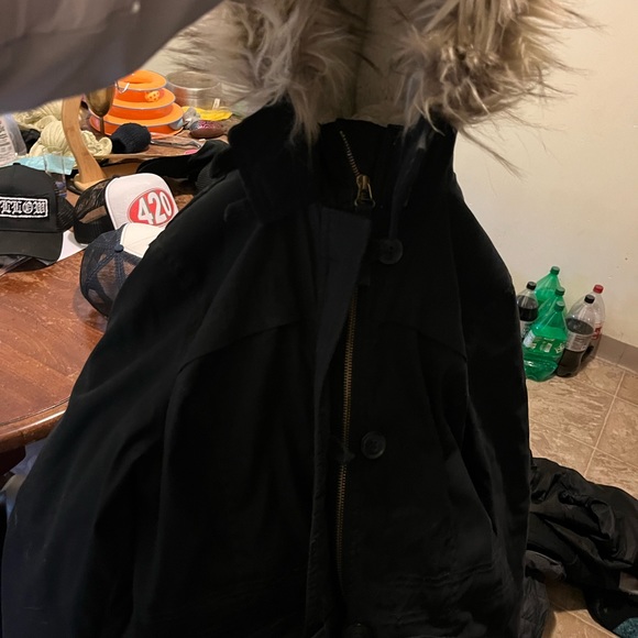 Hollister Parka Winter Jacket size small - Picture 3 of 7